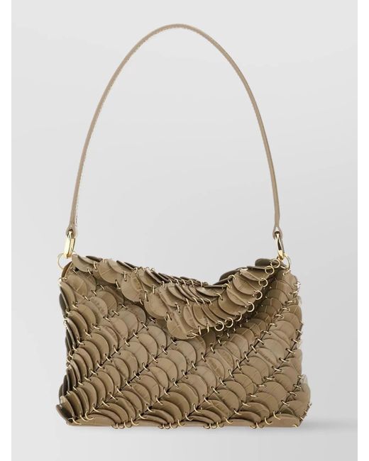 Rabanne Multicolor Leather Shoulder Bag