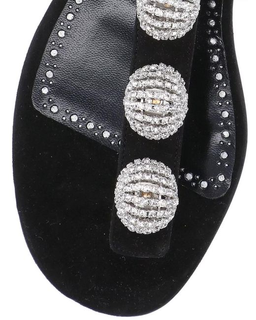 Manolo Blahnik Metallic Heeled Sandals