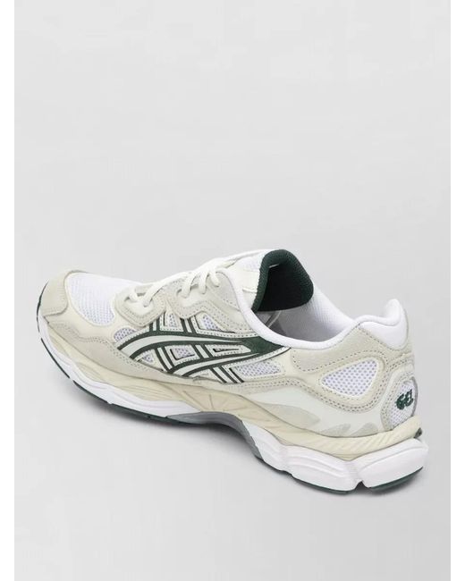 Asics White Sneakers 1203A383Pl 750 Contrast Sole Mesh for men