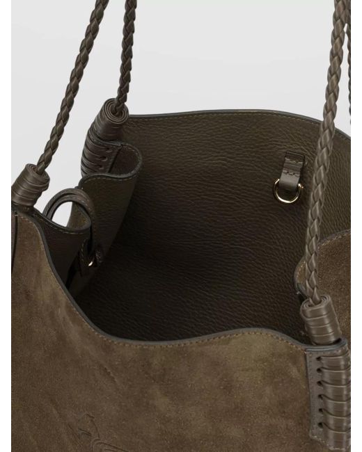 Etro Natural Libra Small Tote Bag Braided Handles