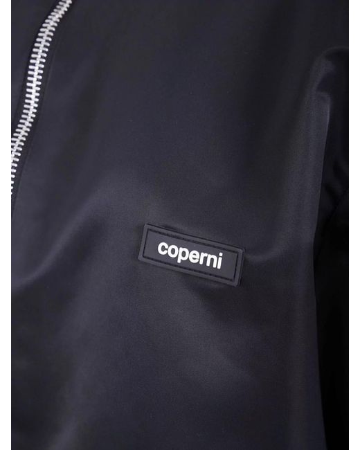 Coperni Blue Hooded Zip Jacket