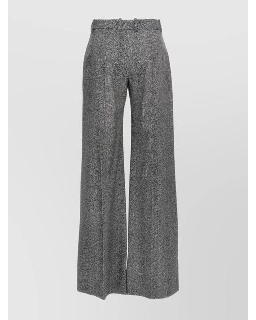 Ermanno Scervino Red Mid Waist Skinny Cotton Pants