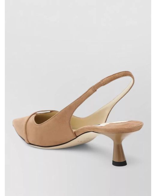 Jimmy Choo Multicolor Kitten Heel Pumps Pearl Detail Pointed Toe