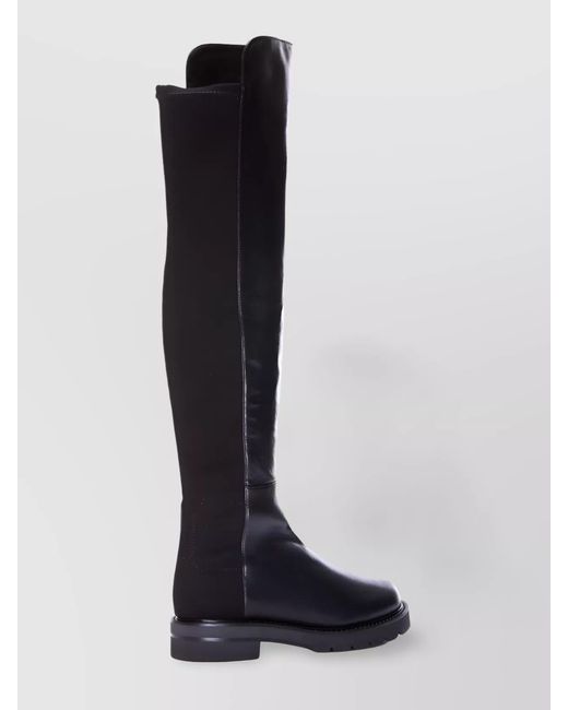 Stuart Weitzman Blue Leather Boots
