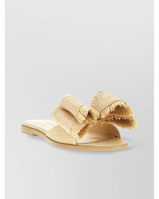Mach & Mach Metallic Le Cadeau Sandals