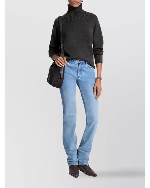 Michael Kors Blue Merino Wool Jumper