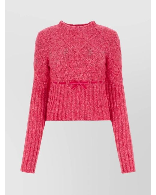 Cormio Red Regular-Fit Jumper