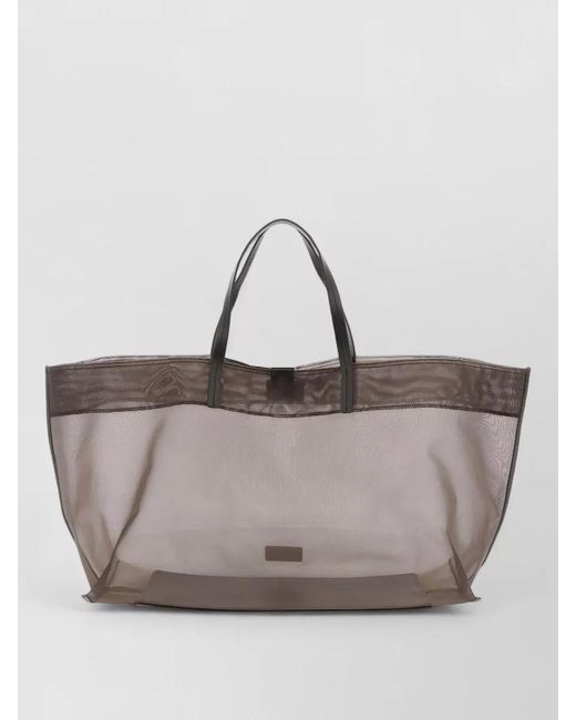 Staud Multicolor Large Mesh Tote Bag