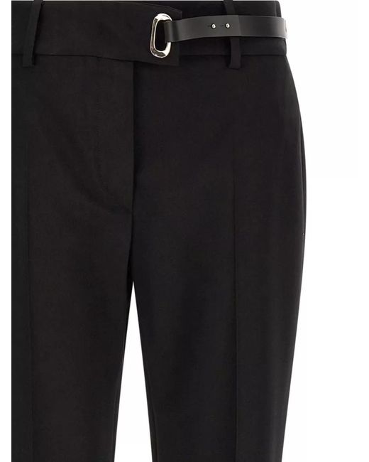 Sportmax Black Tailored Trousers