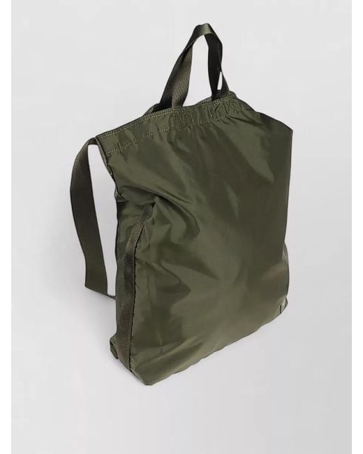 Porter-Yoshida and Co Green Flwx Nylon Tote Bag Two Way Shoulder for men