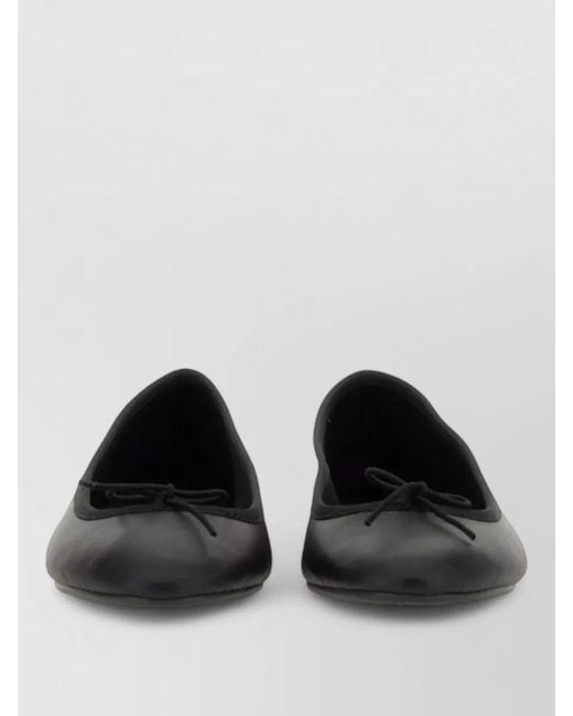 Repetto Black Calfskin Cendrillon Ballerina Shoes