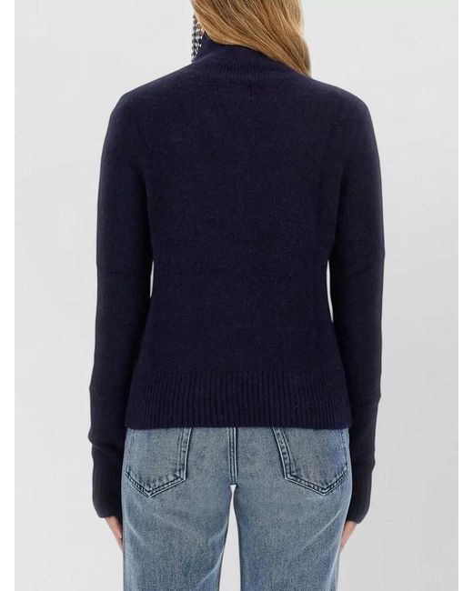 Isabel Marant Blue Baby Alpaca Sweatshirt
