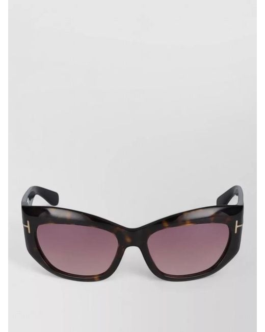 Tom Ford Pink Cat Eye Sunglasses Ft1065 52T 17 125