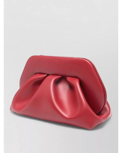 THEMOIRÈ Red Bios Medium Clutch Bag
