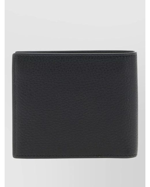 Saint Laurent Black Leather Wallet for men