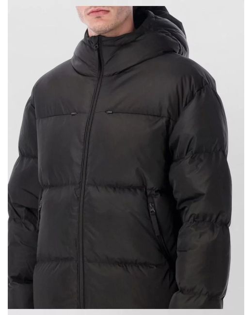 Hiking Patrol Black Down Puffer Jacket for men
