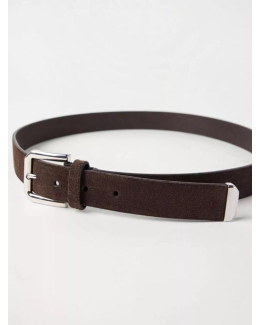 Brunello Cucinelli Multicolor Leather Belt for men