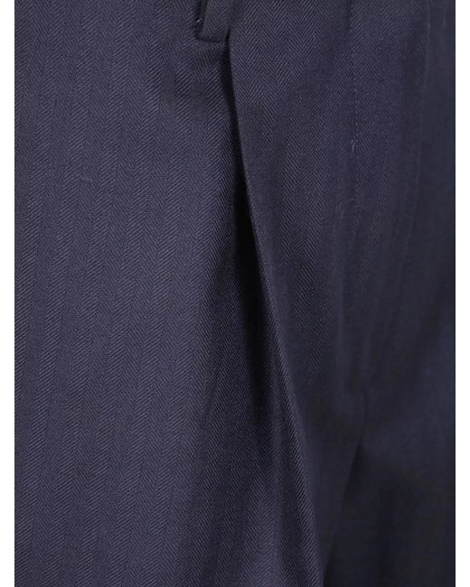 Dries Van Noten Black Wool Wide-Leg Trousers