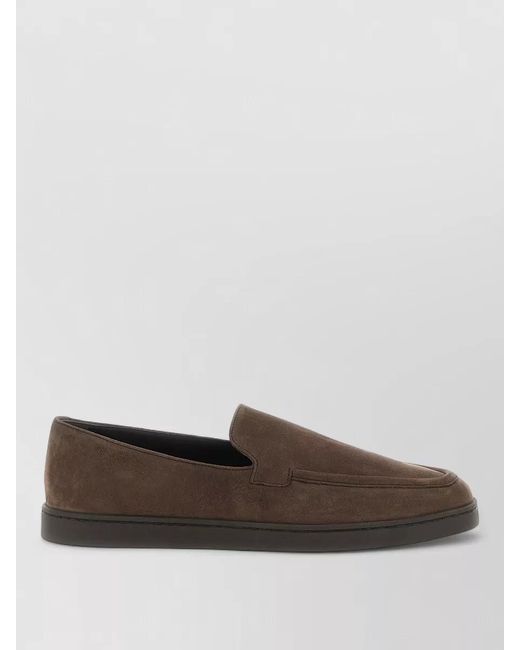 Church's Brown Leather Slippers for men