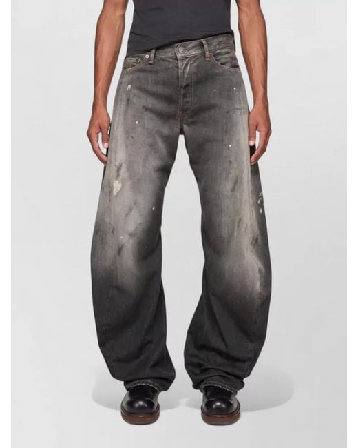 Acne Gray 2006M High Waist Denim Jeans for men