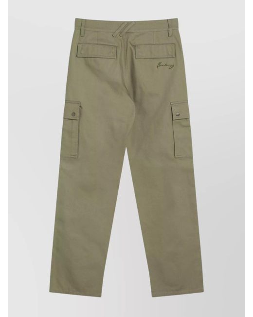 Burberry Green Khaki Cargo Pants for men