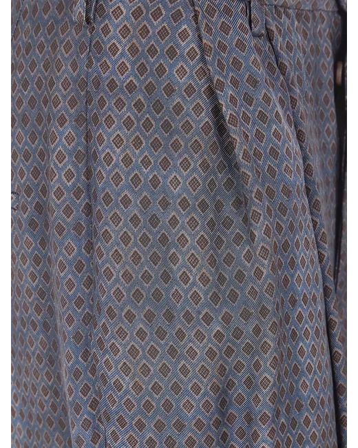 Uma Wang Gray Wide-Leg Trousers