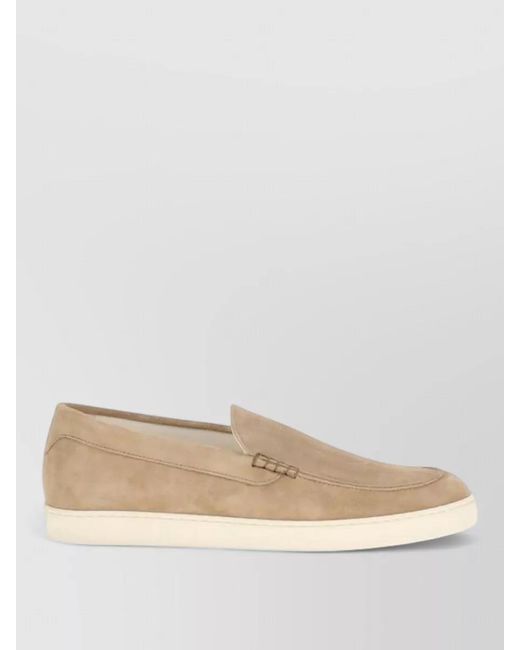 Brunello Cucinelli Natural Rubber Slip-On Loafers for men