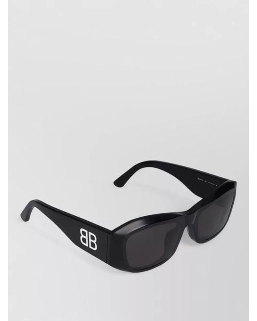 Balenciaga Black Sunglasses Bb0397Sa 001 Frame Lenses