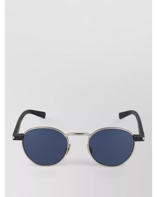 Saint Laurent Blue Sunglasses Sl 707 004 Round Metal Frame for men