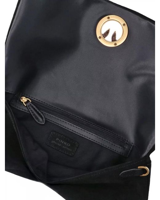 Pinko Black Love Bag Clutch Bag