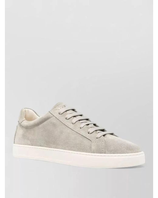 Tod's Natural Leather Low-Top Sneakers for men