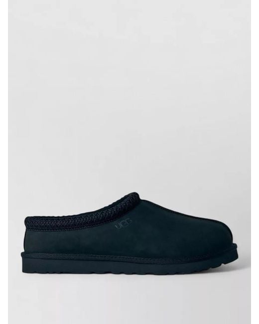 Ugg Blue Leather Slippers for men