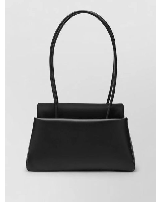 Prada Black Rectangular Shoulder Bag Top Handle Design