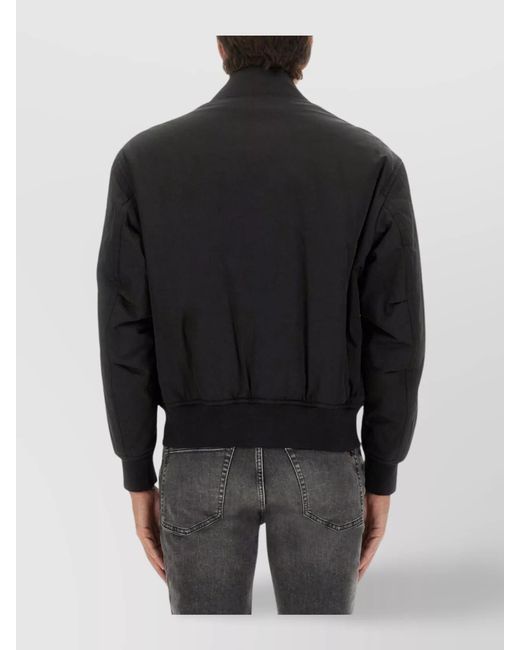 Boss Black Bomber Jacket With Removable Lining for men