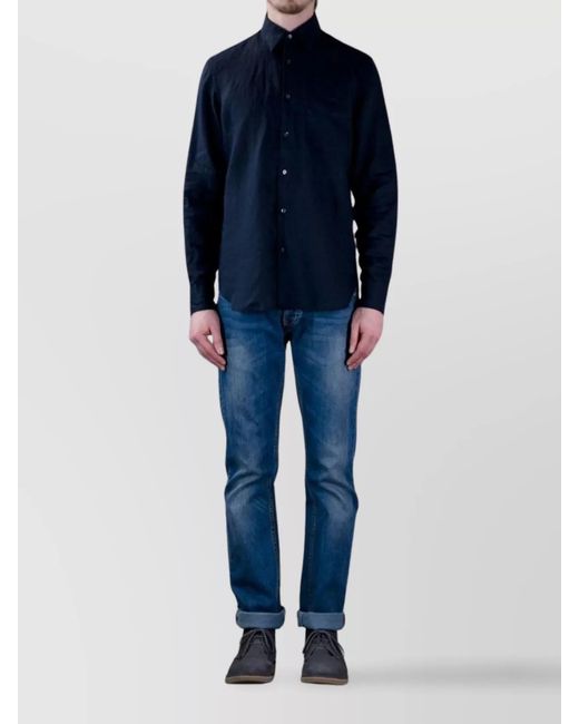 Aspesi Blue Shirt for men