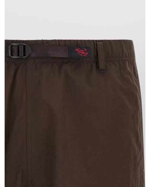 Gramicci Brown Signature G Short Bermuda Shorts Pockets for men