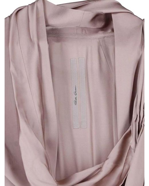 Rick Owens Pink Single-Breasted Blazer