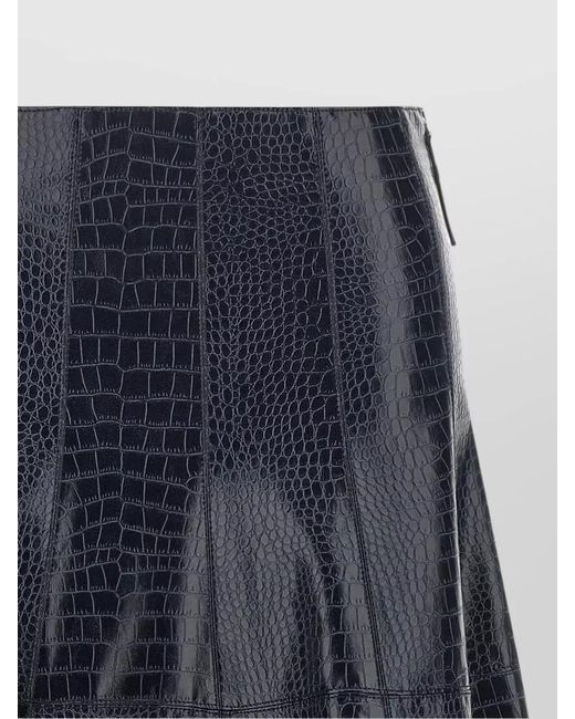 Pinko Blue A-Line Skirt