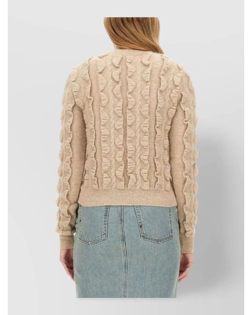 Moschino Blue Wool Blend Jumper