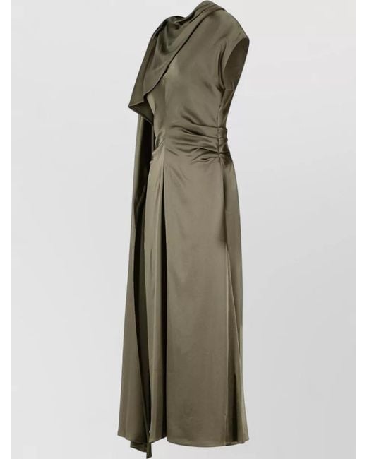 Jonathan Simkhai Green 'Jacka' Satin Midi Dress