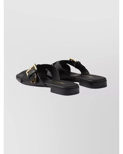 Prada Black Sandals