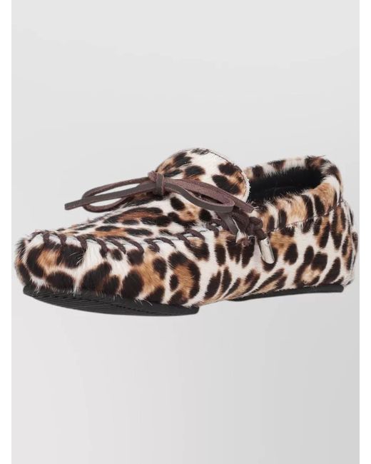 Paul Smith Multicolor Loafers Sonna Leopard Print Bow