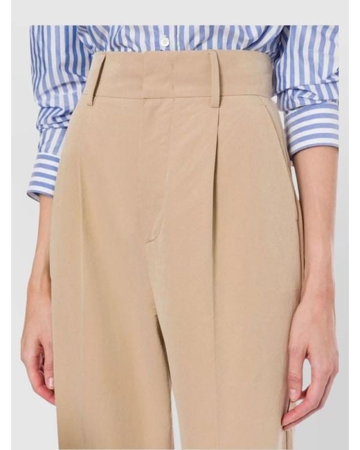 Philosophy Natural Wide-Leg Trousers