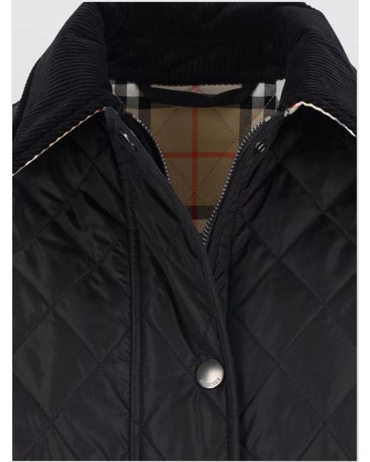 Burberry Black Quilted Nylon Jacket