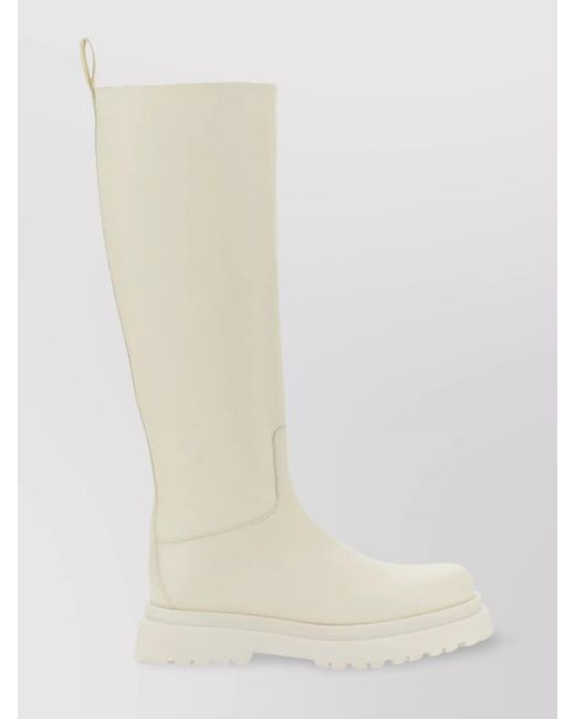 Liu Jo White Leather Boots