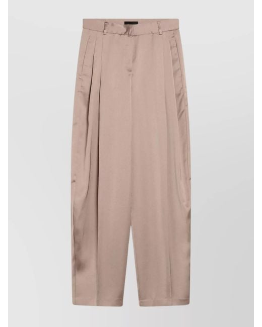 ANDAMANE Natural Wide-Leg Trousers