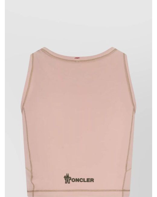 Moncler Pink Long Sleeve Top