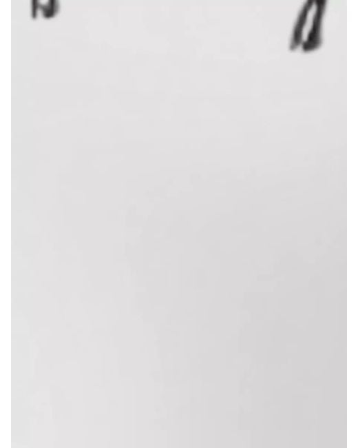 Sportmax Black Sleeveless Mini Dress Embellished Neckline