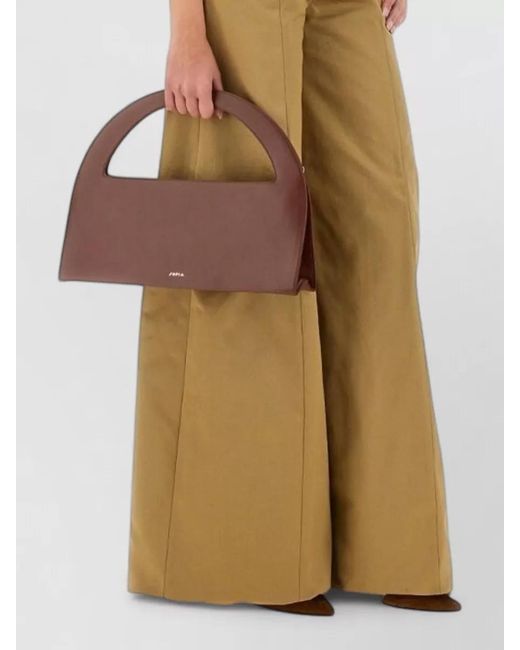 Thelatest Natural Alma High Waist Wide Leg Tailored Pants