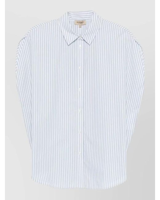 Woolrich White Striped Cotton Shirt